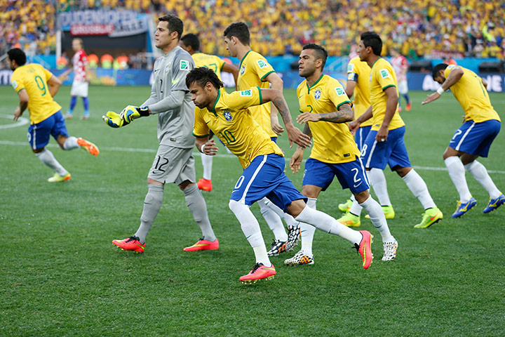 football...: Brazil v Croatia