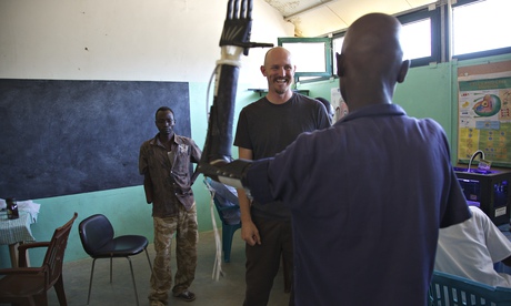 Mick Ebling in South Sudan