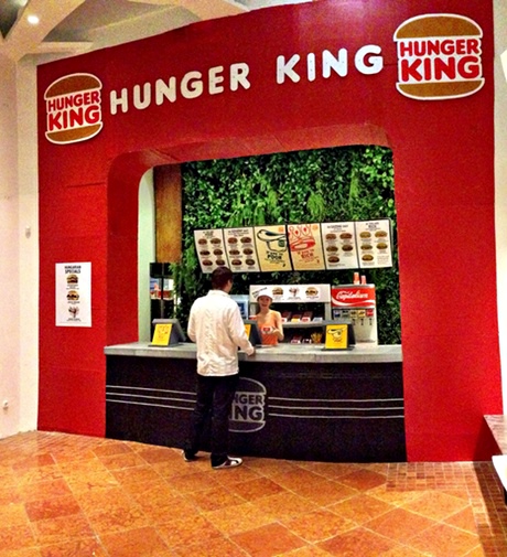 Inside Hunger King.