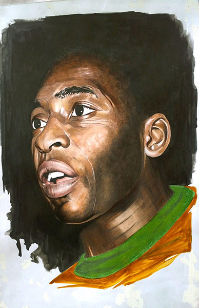 Trevillion exhibition: Pele