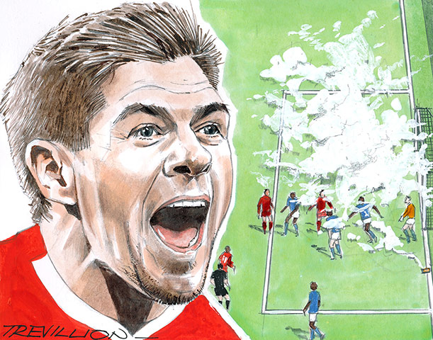 Trevillion exhibition: Steven Gerrard
