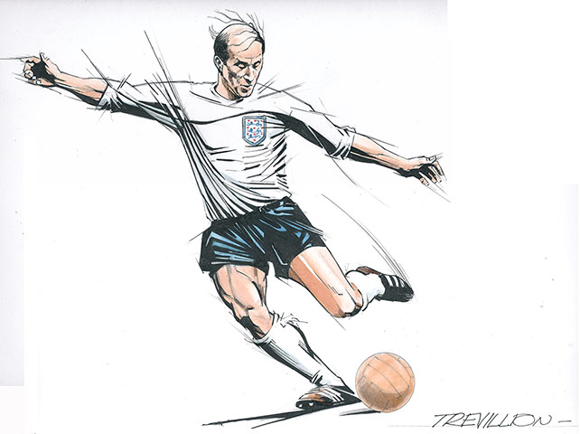 Trevillion exhibition: Bobby Charlton