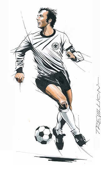 Trevillion exhibition: Franz Beckenbauer