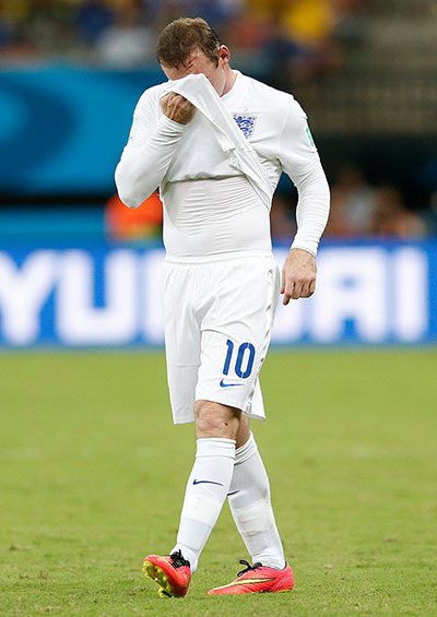 England versus Italy: Rooney