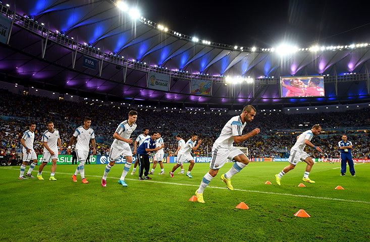 Argentina v Bosnia: Argentina v Bosnia-Herzegovina: Group F - 2014 FIFA World Cup Brazil