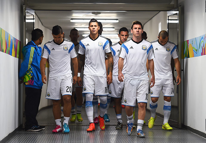 Argentina v Bosnia: Argentina v Bosnia-Herzegovina: Group F - 2014 FIFA World Cup Brazil