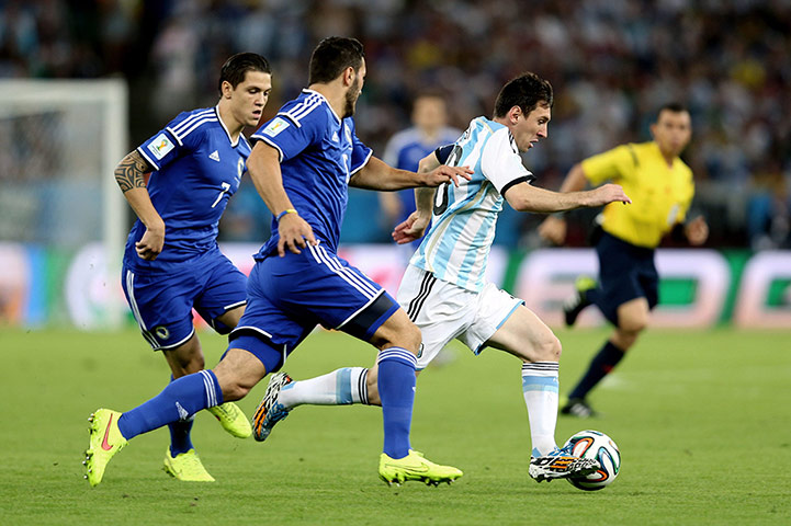 Argentina v Bosnia: Group F - Argentina vs Bosnia and Herzegovina