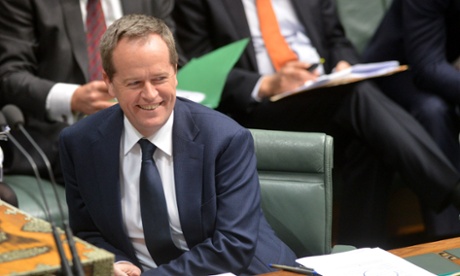 Leader of the Opposition Bill Shorten during House of Representatives Question Time in Canberra, Monday, June 16, 2014.