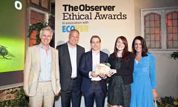 Winners of the Travel award Myths and Mountains and READ Global - Observer Ethical Awards 2014