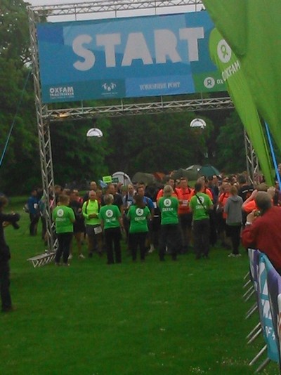 Volunteers' week gallery: Julian Ashley: Stewarding trailtrekker last weekend was a great experience