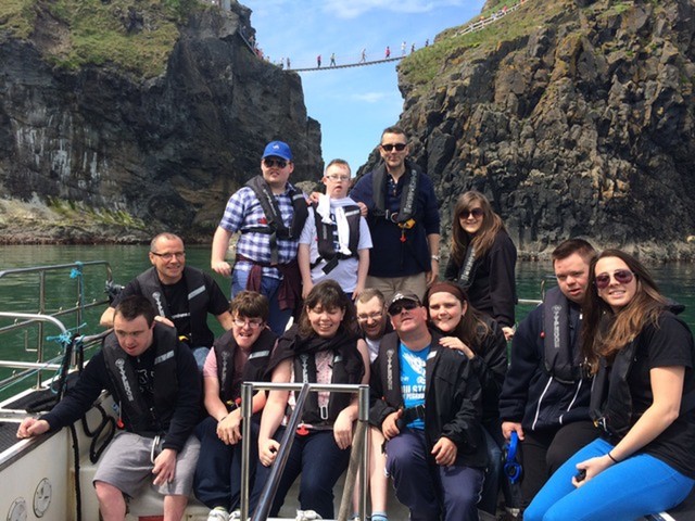 Volunteers' week gallery: Downs Syndrome Association Belfast on our Annual weekend away.