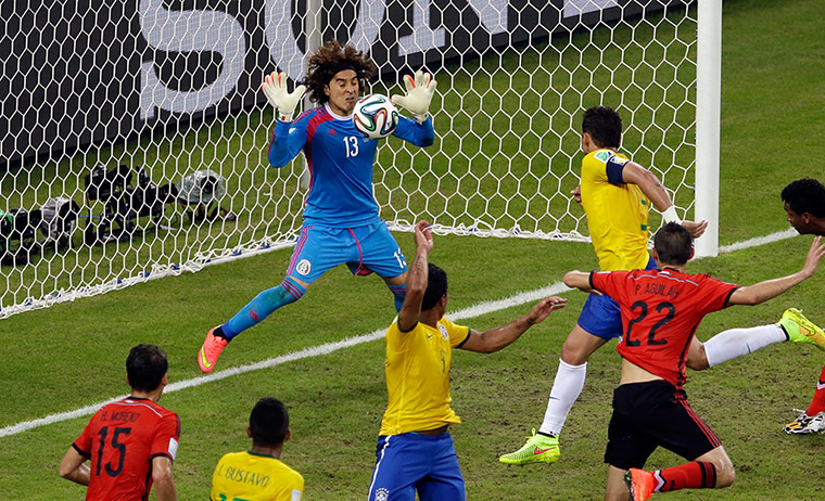 Brazil game: Guillermo Ochoa 