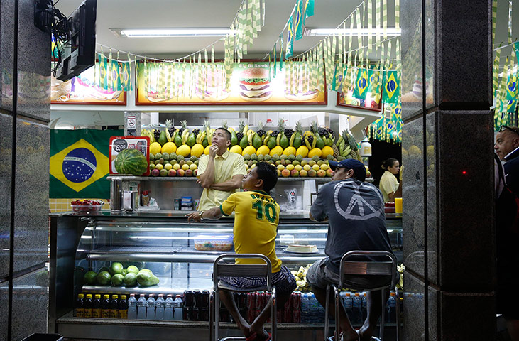 Brazil: Watching a Brazil match in Rio