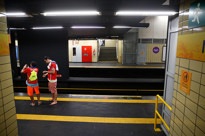 Brazil: Watching a Brazil match in Rio