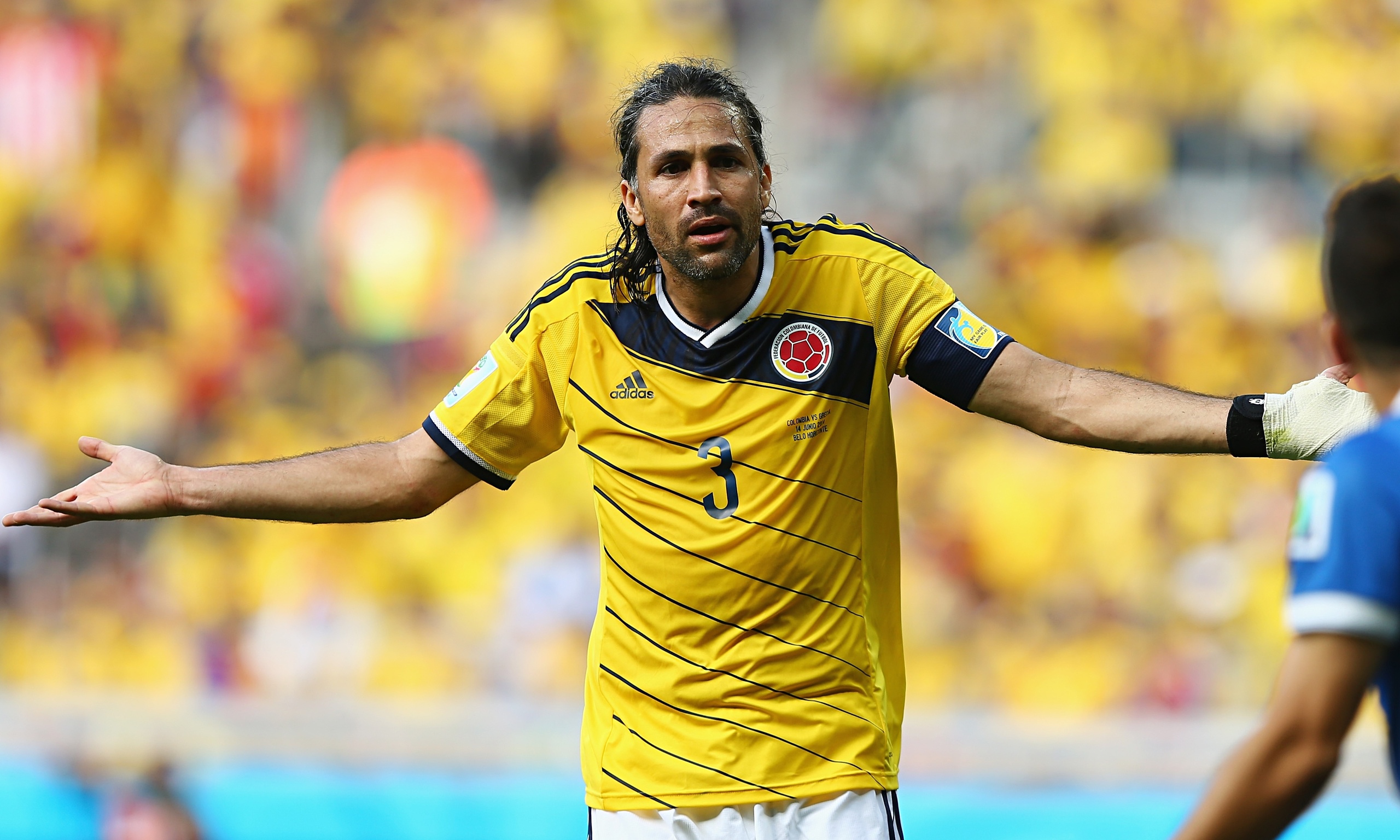 World Cup 2014: can Colombia veteran Mario Yepes put ... - 2560 x 1536 jpeg 900kB