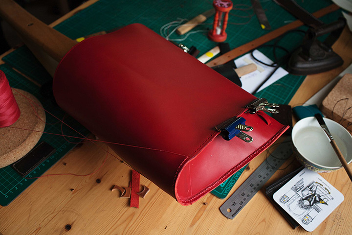 How to make a leather bag: Pembrokeshire Leatherwork Workshop