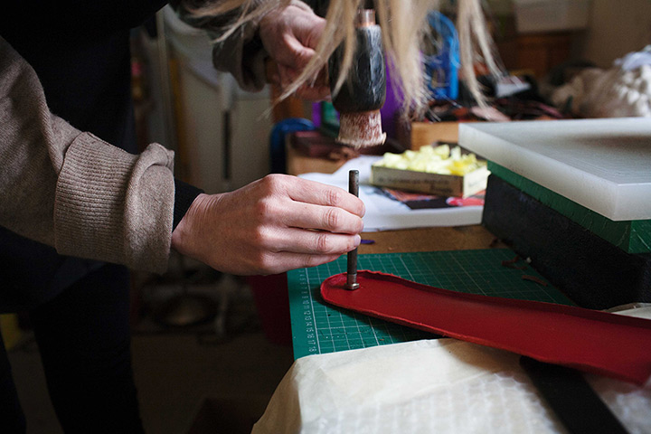 How to make a leather bag: Pembrokeshire Leatherwork Workshop