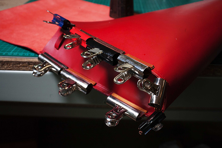 How to make a leather bag: Pembrokeshire Leatherwork Workshop