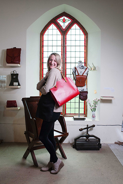 How to make a leather bag: Pembrokeshire Leatherwork Workshop