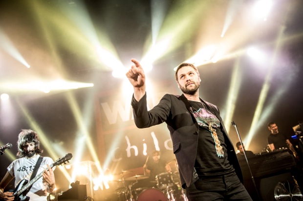 Kasabian perform at Shepherds Bush Empire last night