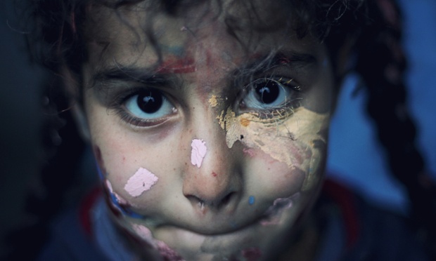 Syrian refugee in Jordan refugee camp