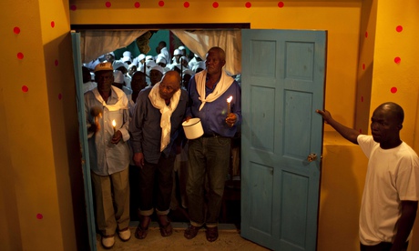 Voodoo temple Haiti