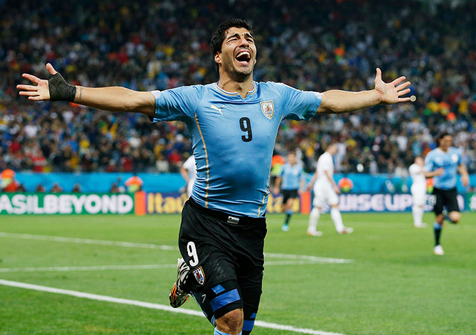 sport///: Uruguay v England - FIFA World Cup Brazil 2014 - Group D