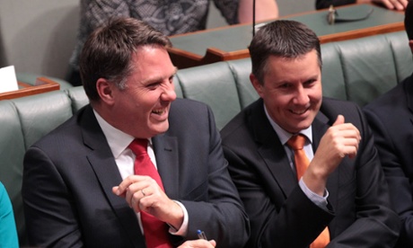 Shadow Minister for Immigration and Border Protection Richard Marles during house of representatives question time at Parliament House in Canberra, Monday June, 2, 2014.