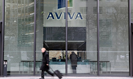 Aviva, Britain's largest insurance company, headquarters in London