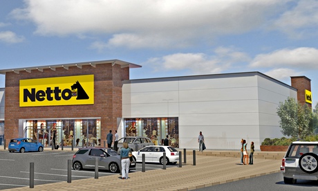 Artist's impression of Netto store (in partnership with Sainsbury's)