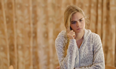 Cara Delevingne's tiger-print onsie puts on a show.