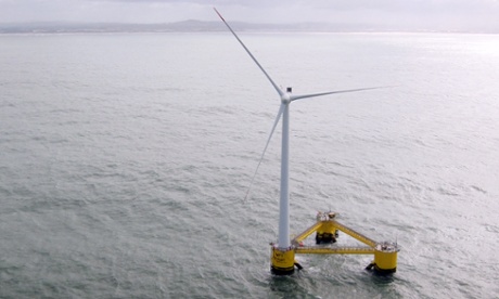 A picture taken on March 5, 2014 off the coast of Agucadoura, near Porto, shows a