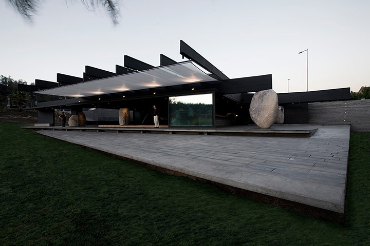 Smiljan Radic: Mestizo Restaurant Santiago Chile,