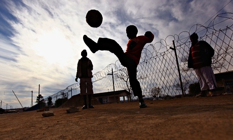 Children street football