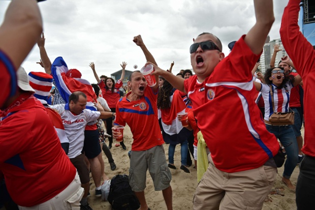 Costa Rica's joy is England's sorrow as Roy Hodgson's team has come bottom of Group D and will be heading home after their final match on Tuesday in the World Cup.