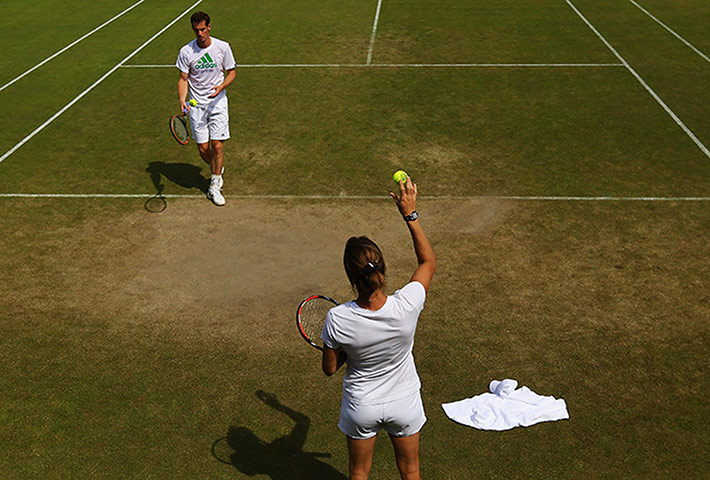 Andy Murray Amélie Mauresmo