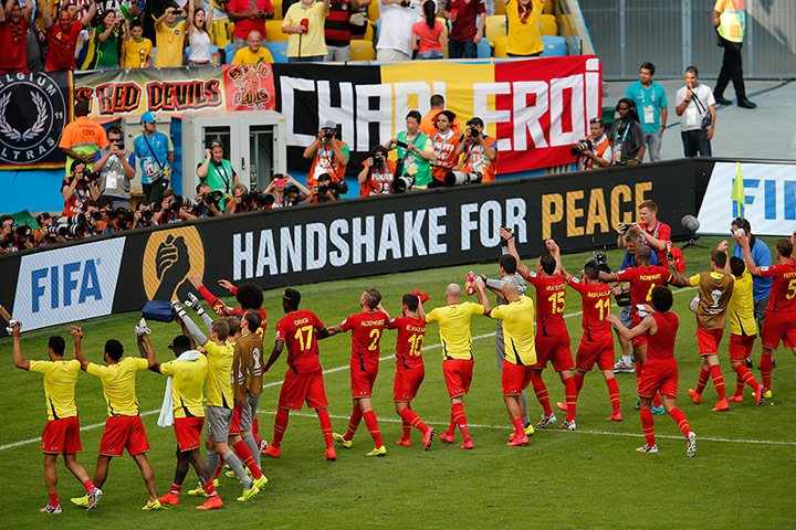 sport: Belgium v Russia