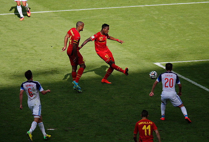 sport: Belgium v Russia