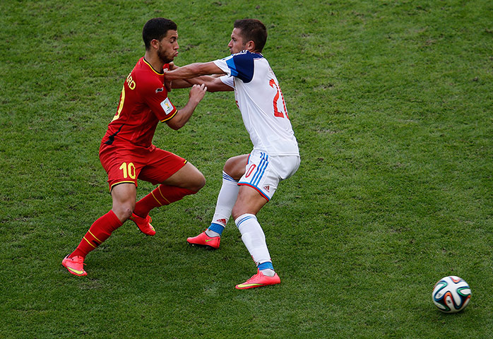 sport: Belgium v Russia
