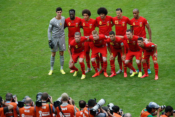 sport: Belgium v Russia