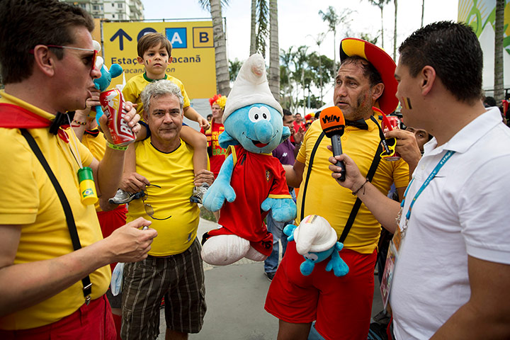 sport: Belgium v Russia