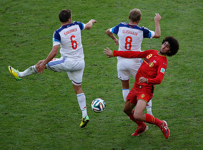 sport-: Belgium v Russia