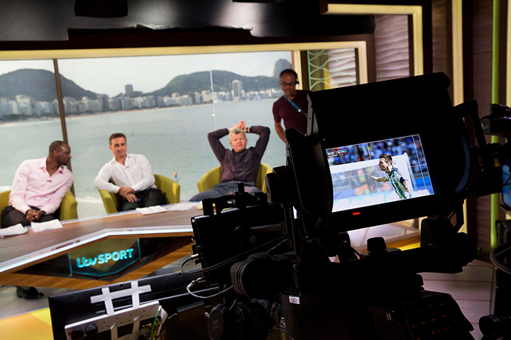 sport: ITV World Cup studio