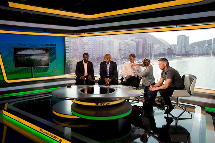 sport: BBC World Cup studio