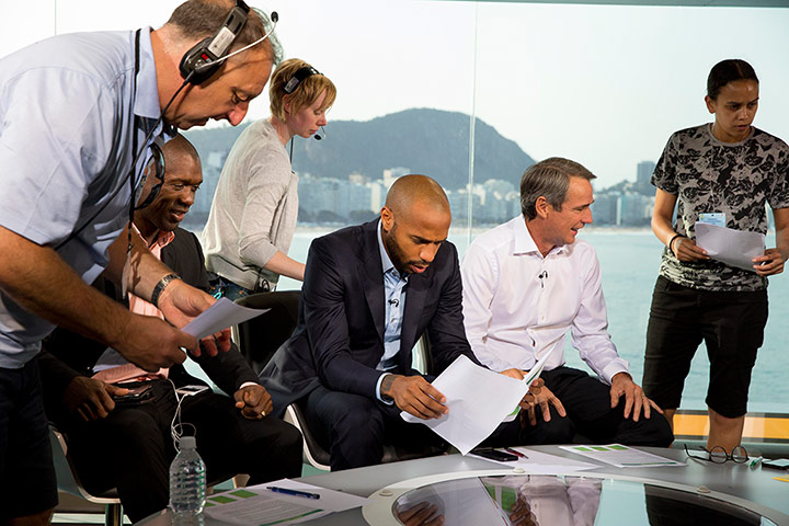 sport: BBC World Cup studio