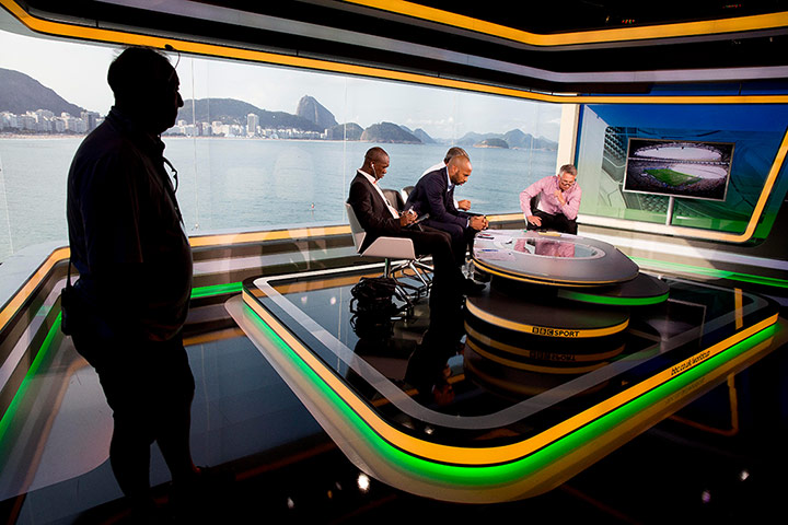 sport: BBC World Cup studio