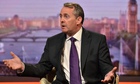 The former defence secretary Liam Fox.