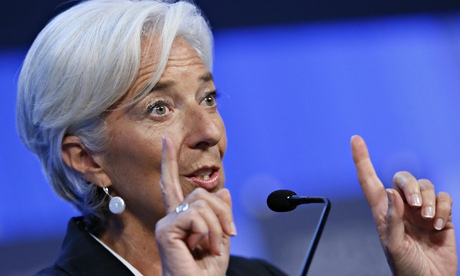 IMF chief Christine Lagarde