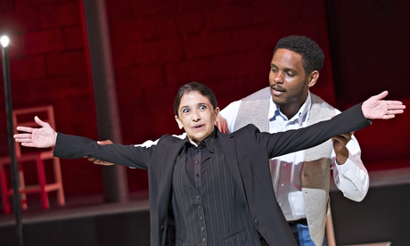 Kathryn Hunter and Jared McNeill in The Valley of Astonishment.