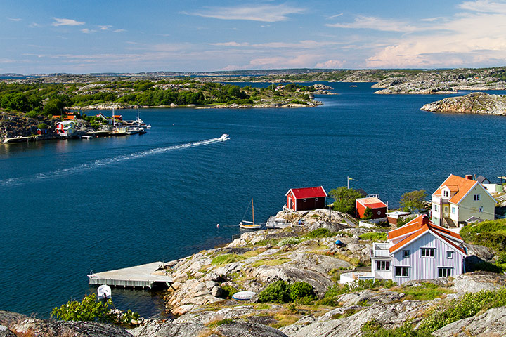 Visit west Sweden: Visit west Sweden: Styrso island in the southern Gothenburg archipelago